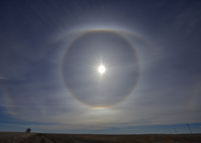 Sun Halo Saskatchewan eye of god ryan wunsch